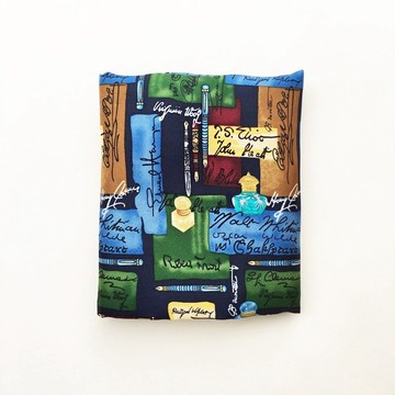 文學家系列古典絲巾- 鋼筆墨水 | 歐式 文具 書寫