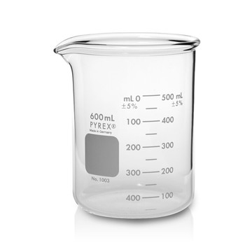 《PYREX》低型燒杯 厚壁 Beaker, Heavy-Duty, Low Form