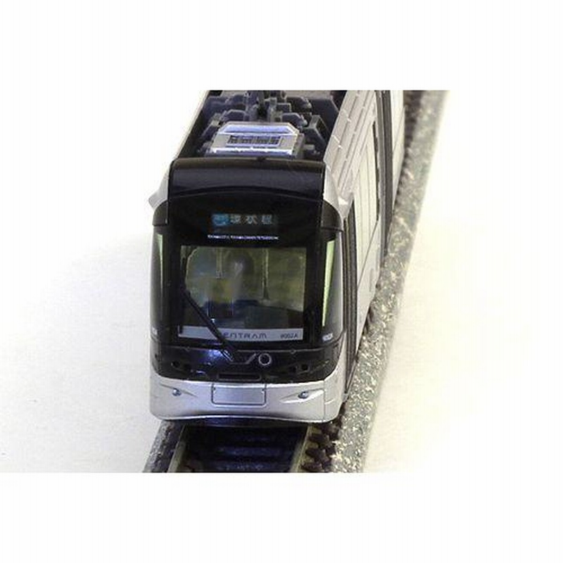 富山市内電車環状線9000形 セントラム（銀） 【KATO・14-802-2