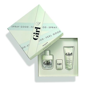 【ROCHAS】羅莎女孩淡香水禮盒(淡香水100ml+4.5ml+去角質沐浴膠100ml)