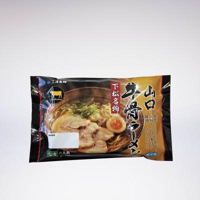 ふるさと納税 山陽小野田市 山口牛骨ラーメン2食入り8パックセット