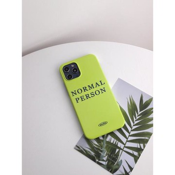WooHo熒光綠蘋果16手機殼適用iphone15promax半包菲林硬殼iphone13小眾精致手機殼iphone12pro簡約好看手機殼