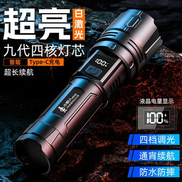YOG-小野人LED頭燈強光遠射可充電防水超亮頭戴式礦燈超長續航手電筒 GFTG