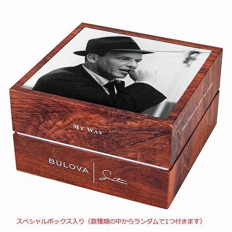 【スーパーセール】 ブローバ BULOVA 新品】96B360 フランクシナトラ Frank （Bulova 時計