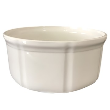 TATUNG 大同磁器 富貴盅 8.25吋  P384P  1個  白色