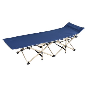 輝鴻 快速收納單人好用折疊床  深藍色  190 x 65 x 36cm
