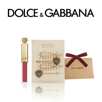 贈品牌訂製髮夾【DOLCE & GABBANA】 摯愛柔霧慕斯唇釉(文佳煐同款)(送禮首選)(自選規格)