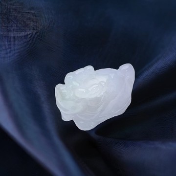 【吉祥‧長壽】冰種翡翠龍龜小擺飾 | 天然緬甸玉翡翠A貨|送禮