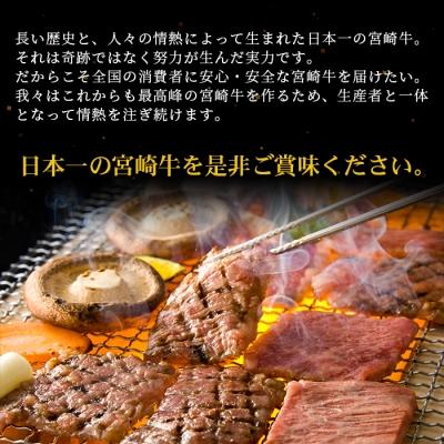 ふるさと納税 椎葉村 受賞歴多数!! 宮崎牛「肩ロース・ウデ・バラ」焼肉宮崎県産黒毛和牛小間切れ