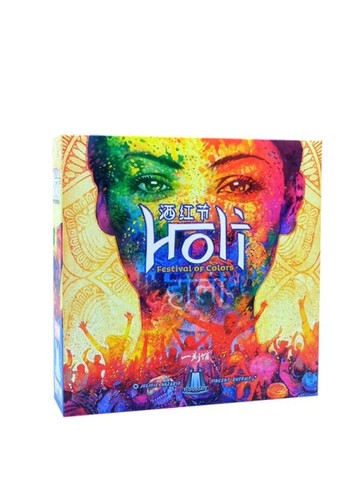 『高雄龐奇桌遊』 洒紅節 灑紅節 holi 中文版 正版桌上遊戲專賣店
