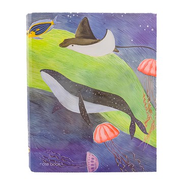 conifer 綠的事務 柔伊插畫Ⅳ 25K插畫系列 20孔孔夾 含內頁  1本  深海樂章 藍色