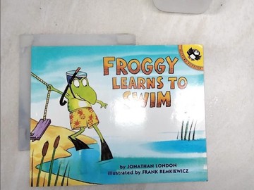 【書寶二手書T4／少年童書_SJU】Froggy Learns to Swim_London, Jonathan