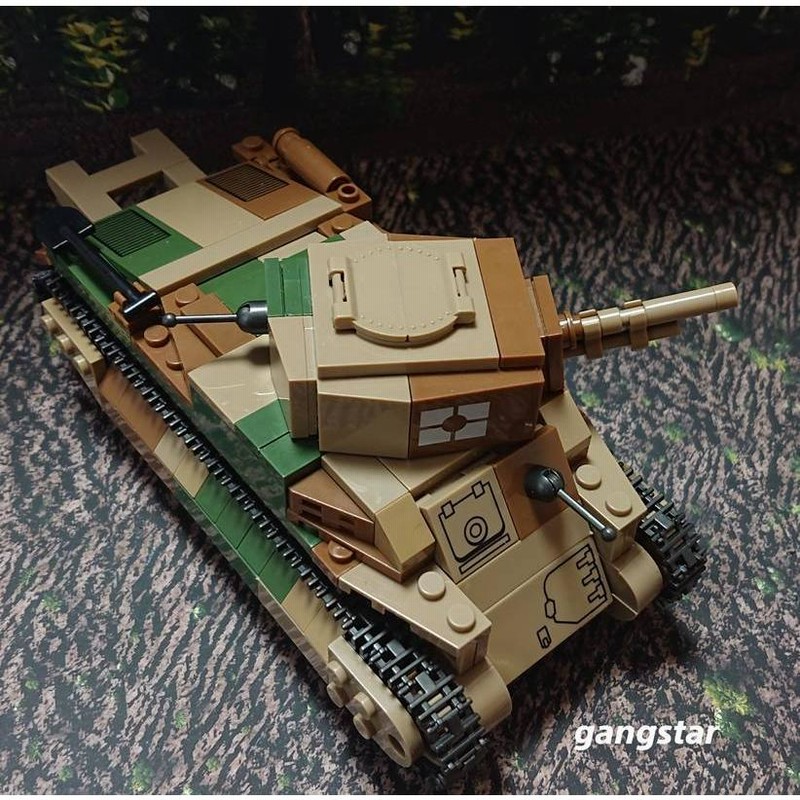 レゴ LEGO ブロック 互換 車 戦車 日本 八九式中戦車 ミリタリー