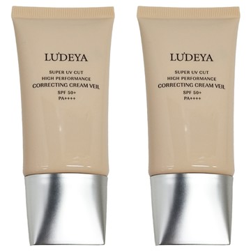 LUDEYA 露緹雅 極光綻白高效隔離霜 45ml SPF50+ PA++++  單一顏色  2條