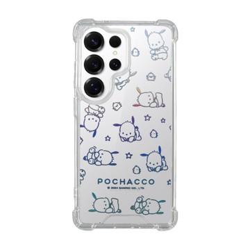 Slimax 帕恰狗 手機殼 三星 S25 S24 Ultra / FE / Edge S25+ S24+ 懶懶悠閒風 膜料包膜保護殼
