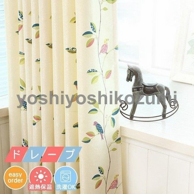 キュート小鳥柄カーテンの通販 1 461件の検索結果 Lineショッピング