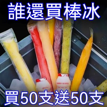 棒棒冰模具 自粘碎冰冰模具 一次性棒棒冰袋 冰棍夏天降溫神器 冰棒袋 冰袋 製冰袋 果凍袋 碎碎冰袋 簡約乾净冰袋長條