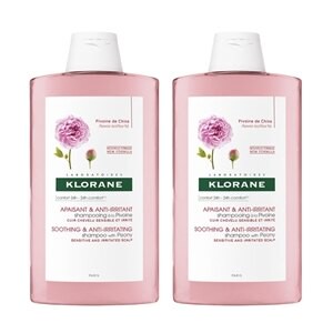 KLORANE蔻蘿蘭舒敏洗髮精400ml X2 ｜全館滿$199免運