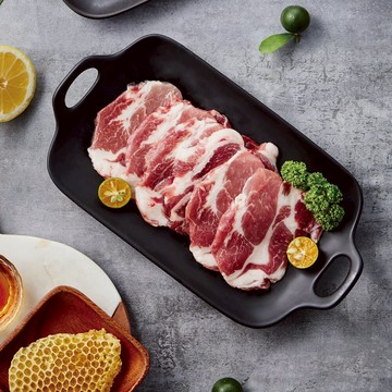 大成食品︱派對豪華烤肉組︱黑蜜豬烤肉片8件組︱黑蜜豬烤肉片200g(梅花4份+五花4份)