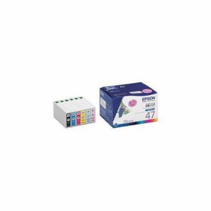 EPSON (純正インクカートリッジ 6色セット) IC6CL47 パソコン パソコン周辺機器 インク EPSON(代引不可)