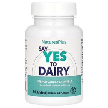 NaturesPlus, Say Yes to Dairy，法國香草味，60 片