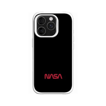 iPhone 16 Pro SolidX 白 - NASA - The Worm (Black)