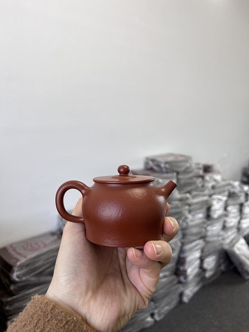 静观 全手工 现货实拍 全手工制作 小品把玩器 30目粗砂朱泥 成宜