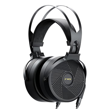 FiiO開放式平板振膜耳罩耳機 享受身臨其境的音樂體驗  FT5  黑色