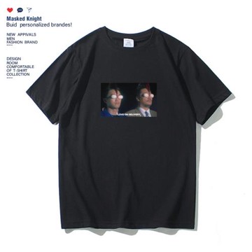 夏季新款港風趣味破壞之王t恤男短袖個性潮牌周周星馳體恤