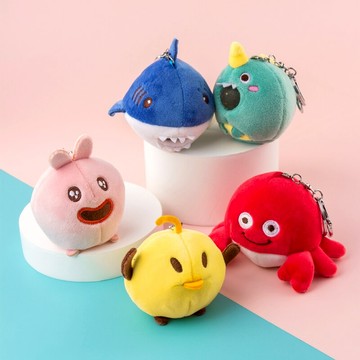 解壓玩偶鑰匙扣掛件創意個性汽車鏈鎖匙圈環可愛女包包網紅小掛飾