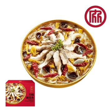 老協珍 川味酸菜魚※熟品每盒含湯汁約1180克