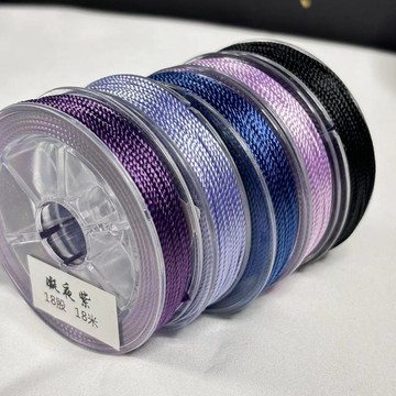 ⚡臺灣出貨⚡3股繞線18股股線手鍊繩項鍊繩diy編織專用繞線專用線線繩小卷