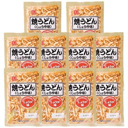 お歳暮ギフト2023にも！ 焼うどん（しょうゆ味） [250g×10] ［送料無料］