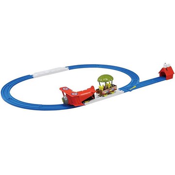 TAKARA TOMY PLARAIL 鐵道王國史努比浪漫飛行火車組(4904810836001) 1080元