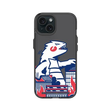 iPhone 15 Clear 酷墨灰 - Paiheme Studio - 怪獸攻擊