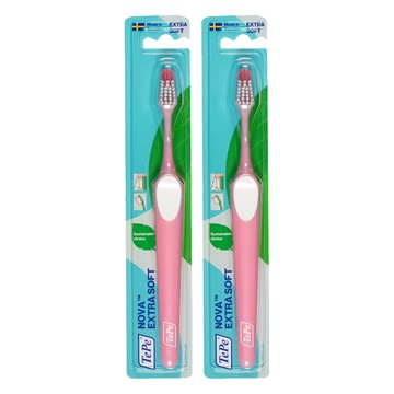 TePe 緹碧 深層潔淨牙刷 特殊尖型刷毛設計 輕鬆清潔牙齒汙垢  1入  2支