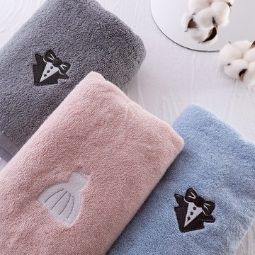 | 結婚毛巾 | 西裝 婚紗 刺繡 毛巾 新婚禮 伴娘 伴郎禮 小毛巾