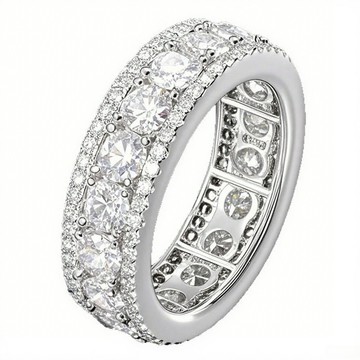 【微鑲旋轉】嘻哈戒指 潮人指環 個性戒指 歐美風戒指 三排戒 男女同款 可旋轉設計 微鑲鋯石 街頭穿搭必備