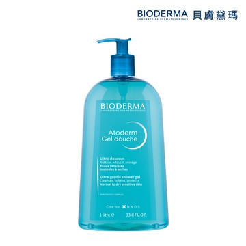 【BIODERMA 貝膚黛瑪】舒益B3平衡修護沐浴露 1L