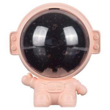 半島良品 宇航員投影燈小夜燈 USB供電  粉色