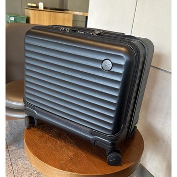 出口商務精品拉桿箱18寸筆記本開口箱萬向輪登機箱耐磨男女皮箱包