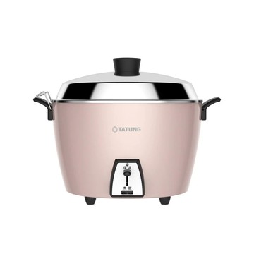 【TATUNG 大同】10人份不鏽鋼櫻花粉電鍋 TAC-10L-MP