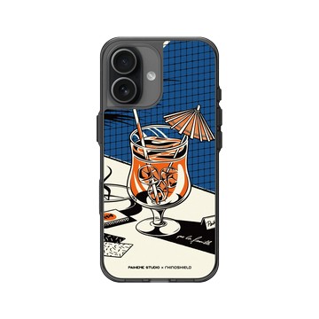 iPhone 17 Clear (相機按鈕) 酷墨灰 - Paiheme Studio - 調酒