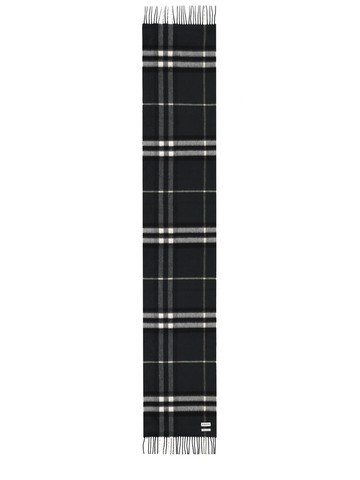 burberry cashmere check scarf