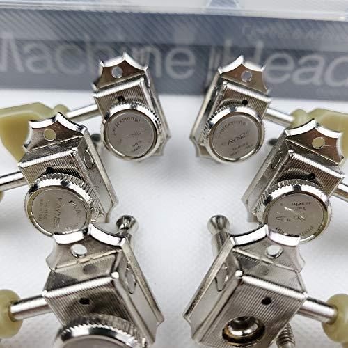 Guitar Parts Set 3R3L Vintage Locking Electric Guitar Machine Tuners for 並行輸入品