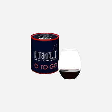 【Riedel】O Wine Tumbler O to Go Red Wine 隨行紅酒杯-1入 客製卡片 紅酒杯 水晶酒杯 無梗杯 平底杯 露營推薦 便攜酒杯