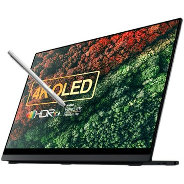 Ehomewei便攜式顯示器OLED屏幕switch手機筆記本4K拓展觸摸屏顯示