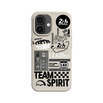 iPhone 16 SolidX 貝殼灰 - 24 Hours of Le Mans - Graffiti