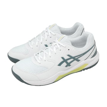 網球鞋 GEL-Dedicate 8 2E 寬楦 男女鞋 白藍 支撐 匹克球 1041A410108