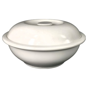 TATUNG 大同磁器 10.5吋大蓋碗 陶瓷湯碗 附蓋保溫碗 麵碗飯碗沙拉碗  白色  1組